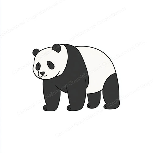Panda Vector Graphic preview