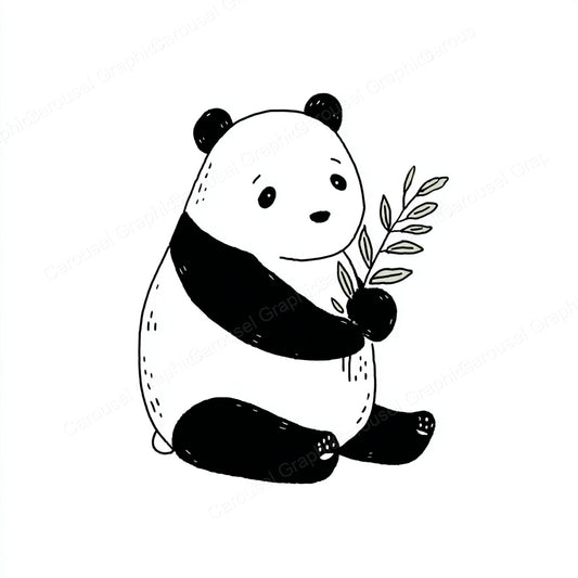 Panda Vector Graphic preview