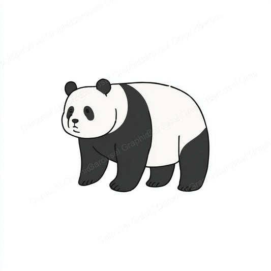 Panda Vector Graphic preview