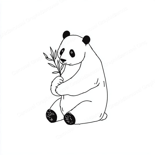 Panda Vector Graphic preview