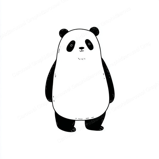 Panda Vector Graphic preview
