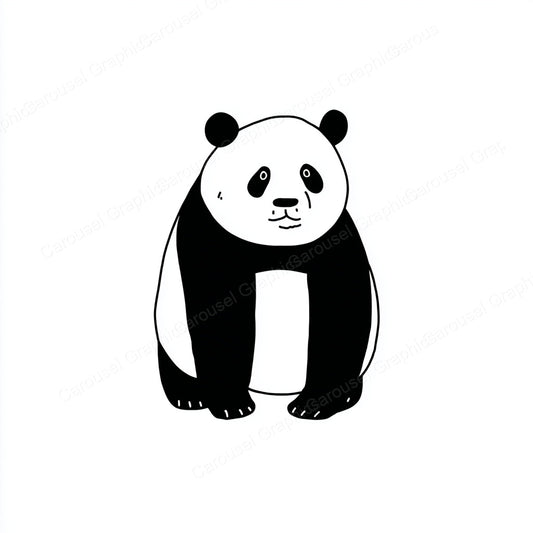 Panda Vector Graphic preview