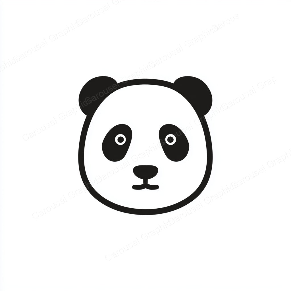 Panda Vector Graphic preview