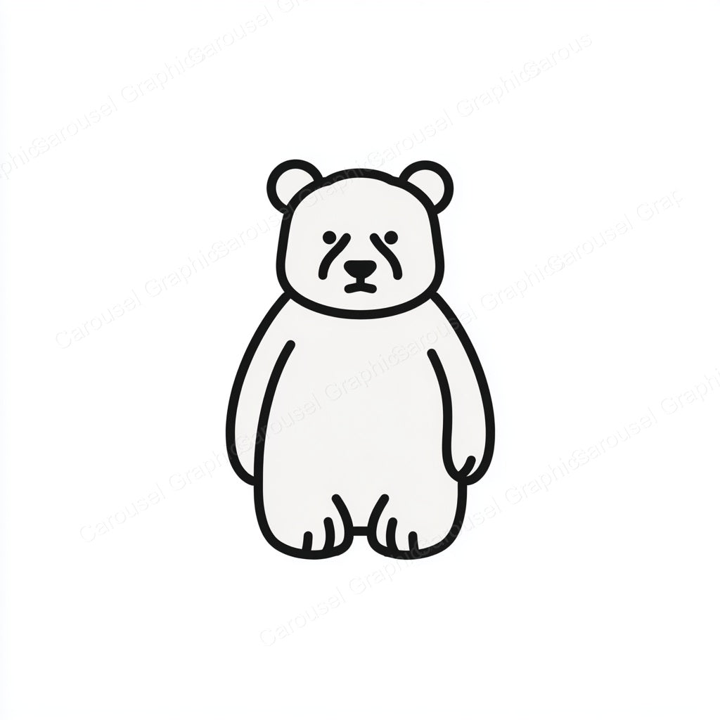 Panda Vector Graphic preview