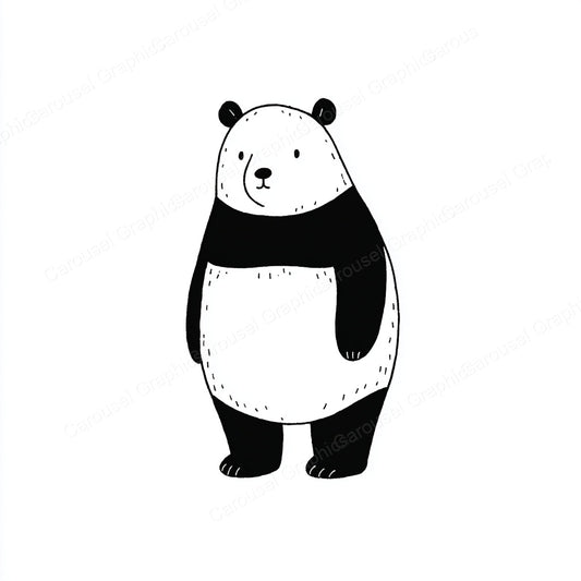 Panda Vector Graphic preview