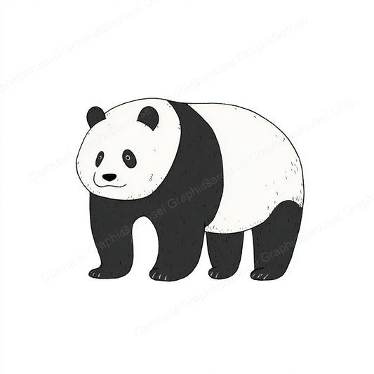 Panda Vector Graphic preview