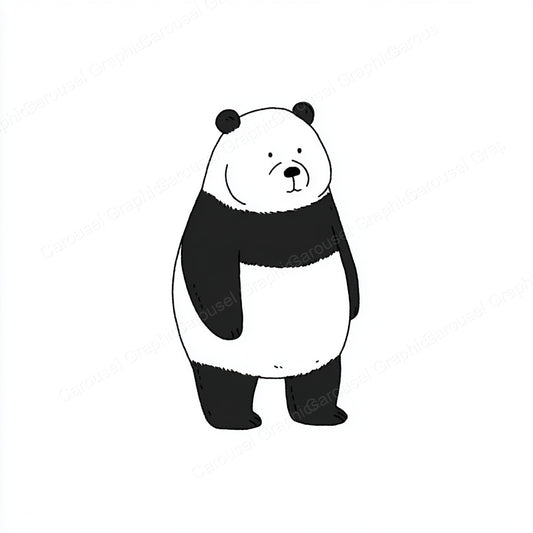 Panda Vector Graphic preview