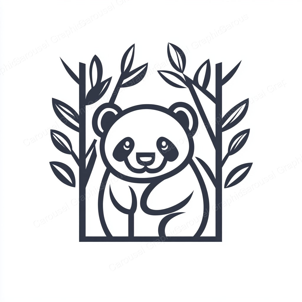 Panda Vector Graphic preview