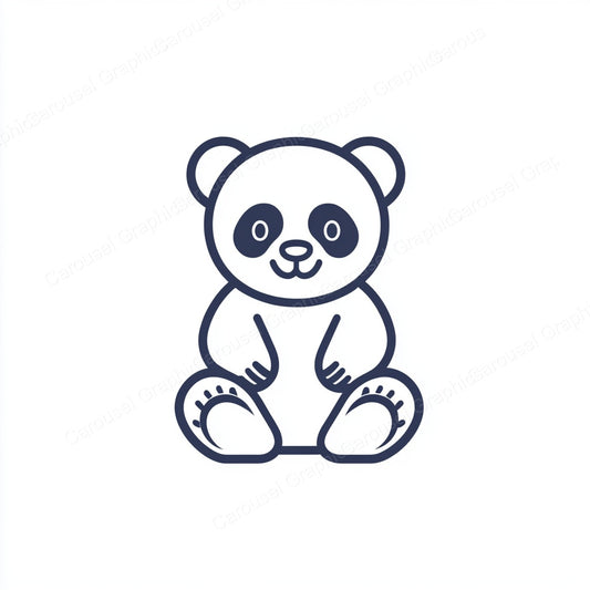 Panda Vector Graphic preview