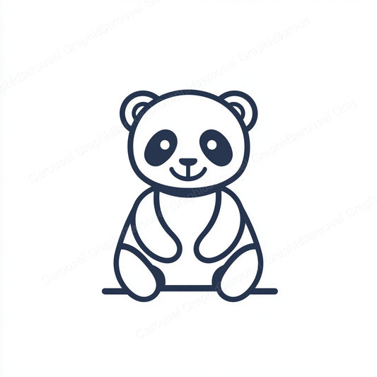 Panda Vector Graphic preview
