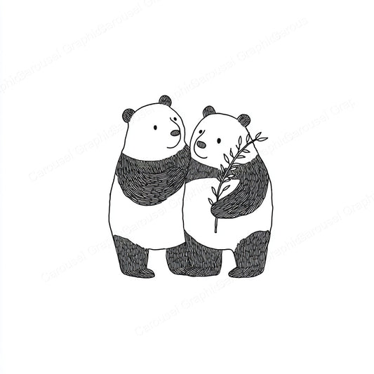 Panda Vector Graphic preview