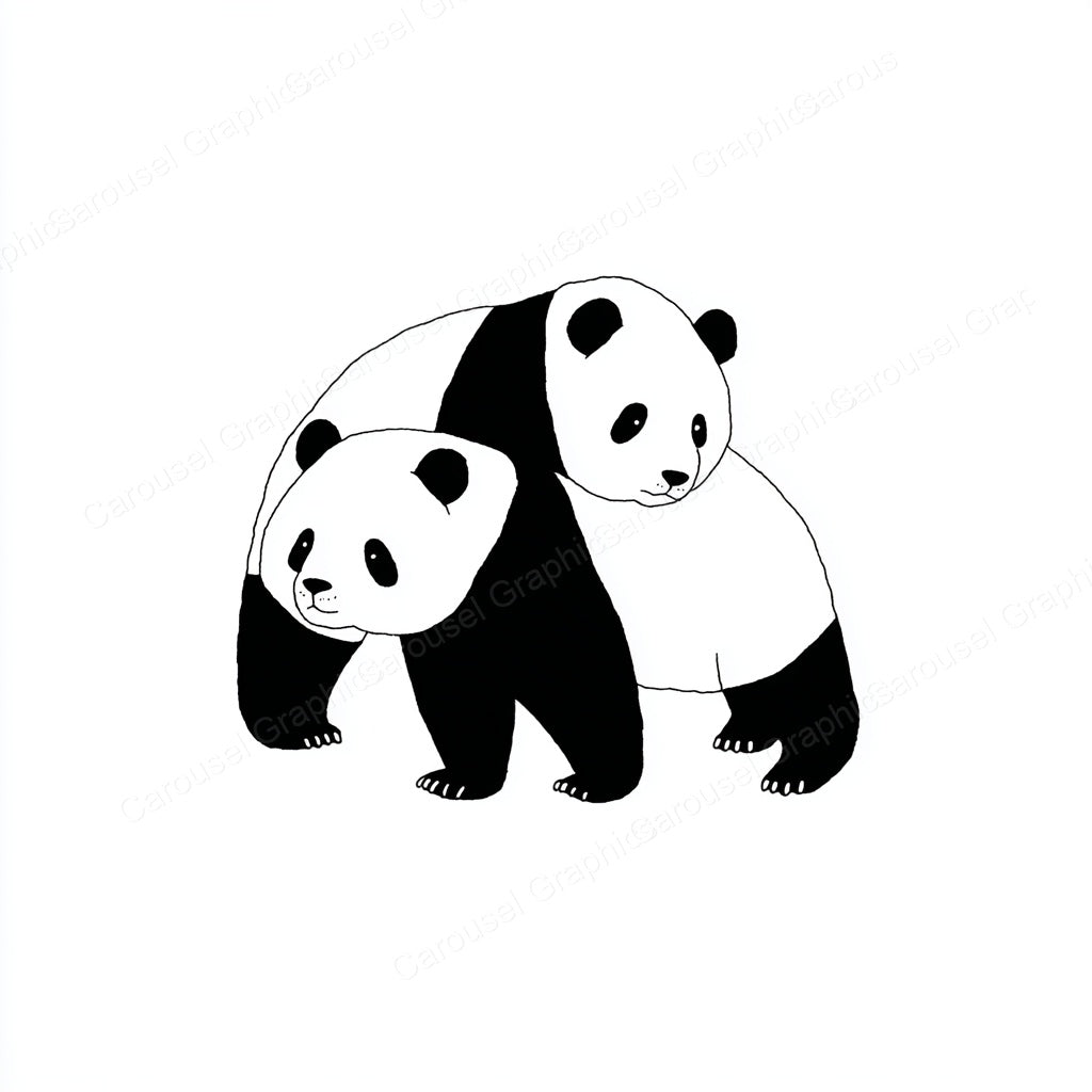 Panda Vector Graphic preview