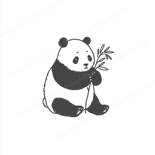 Panda Vector Graphic preview