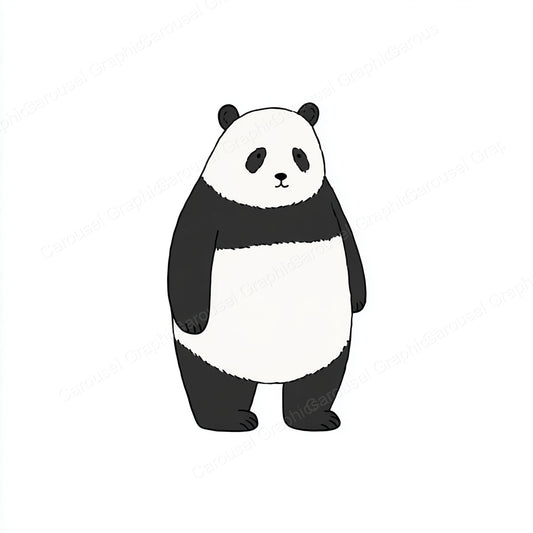 Panda Vector Graphic preview