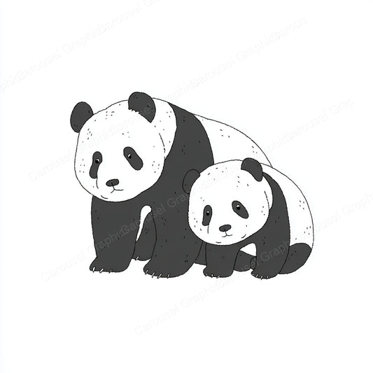 Panda Vector Graphic preview