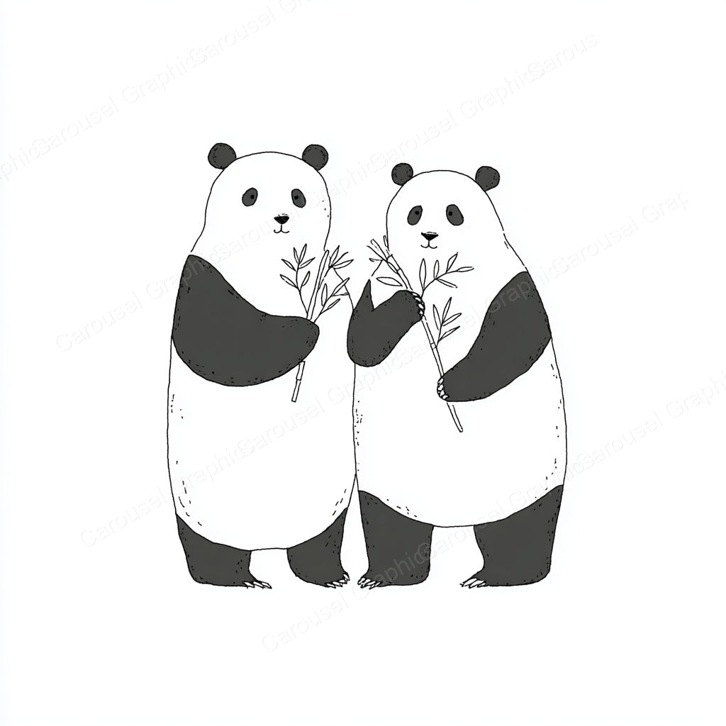 Panda Vector Graphic preview