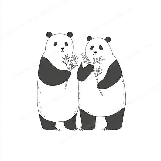 Panda Vector Graphic preview