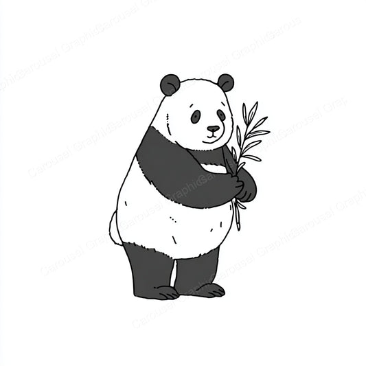 Panda Vector Graphic preview