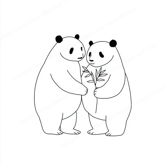 Panda Vector Graphic preview