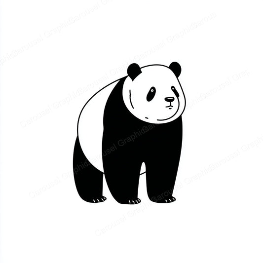 Panda Vector Graphic preview