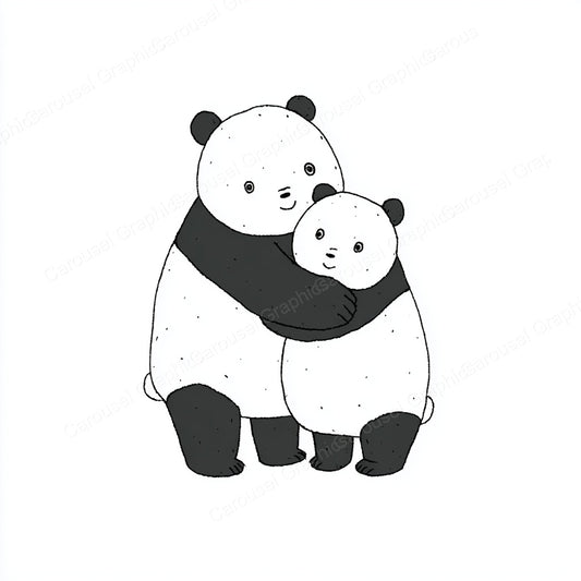 Panda Vector Graphic preview