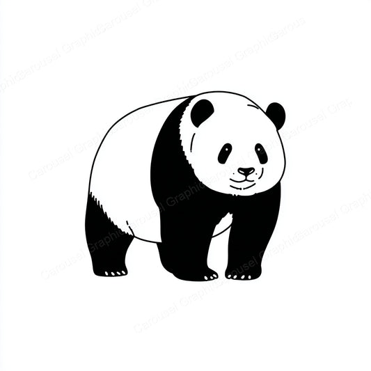 Panda Vector Graphic preview