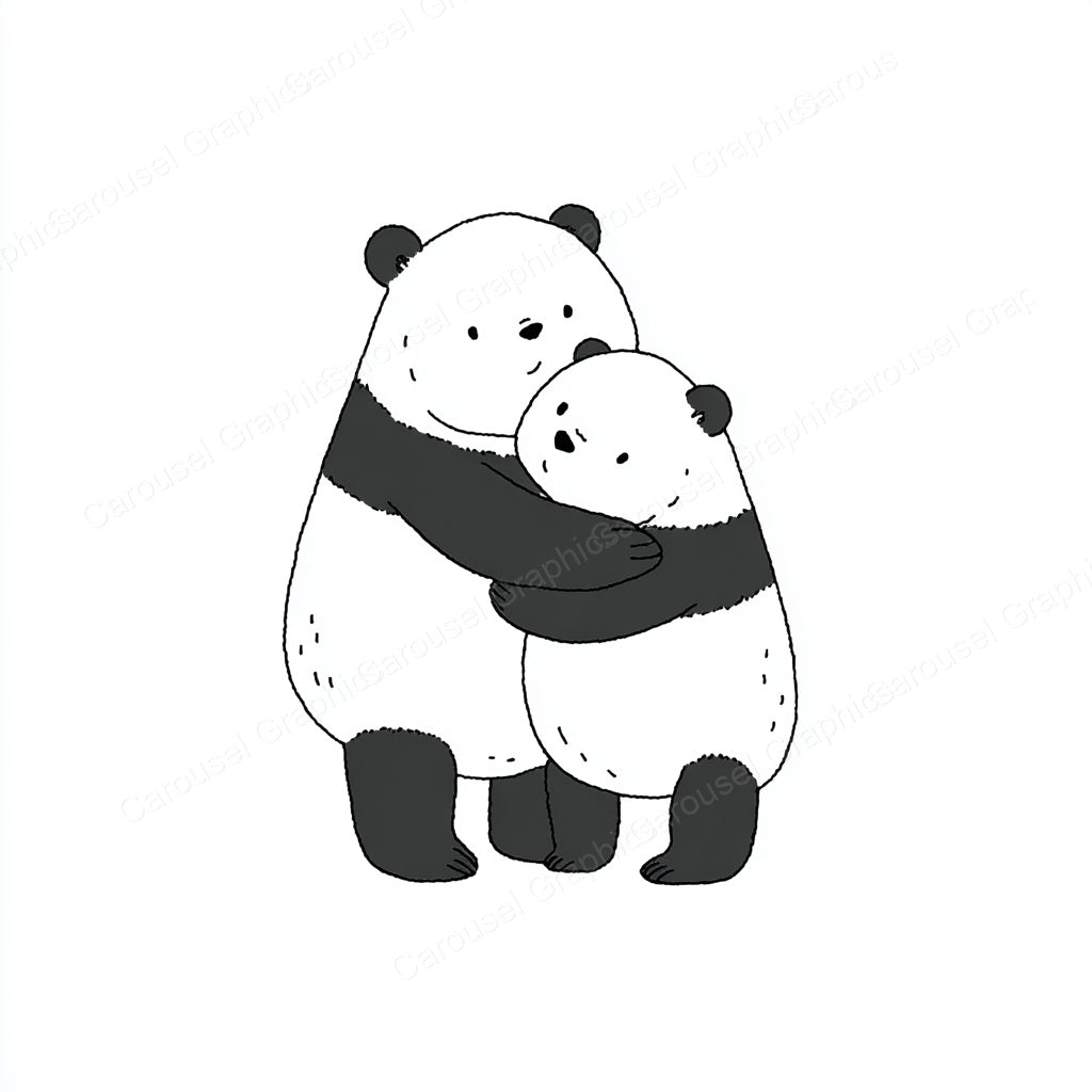 Panda Vector Graphic preview