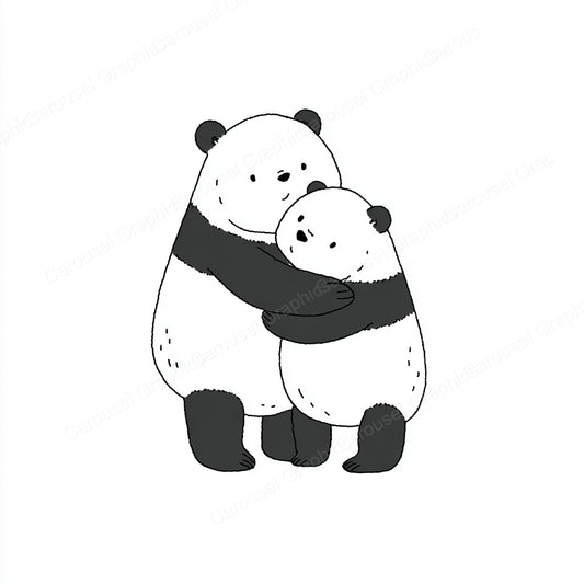 Panda Vector Graphic preview