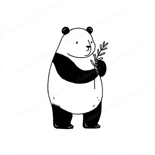 Panda Vector Graphic preview