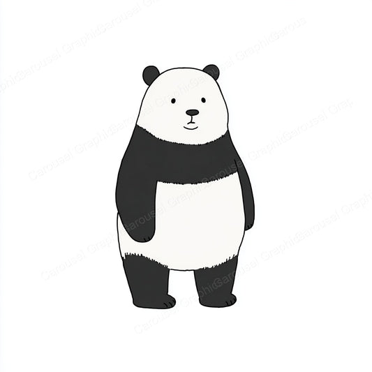 Panda Vector Graphic preview