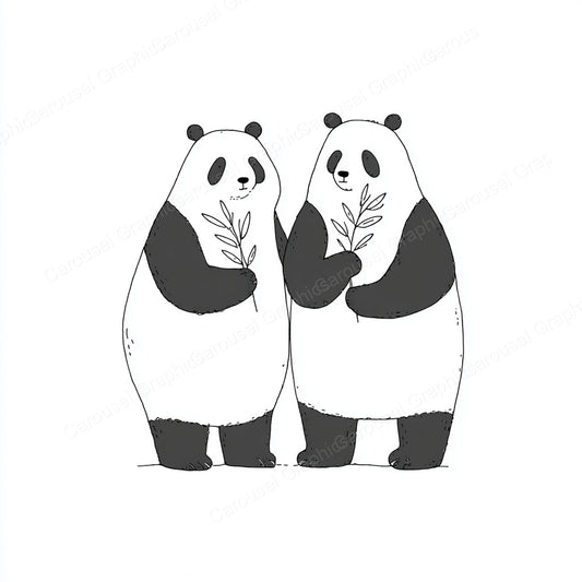 Panda Vector Graphic preview