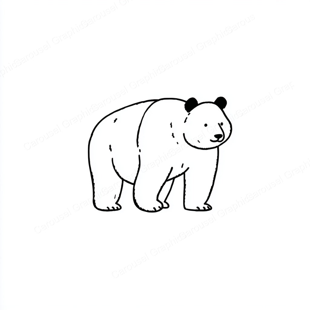 Panda Vector Graphic preview