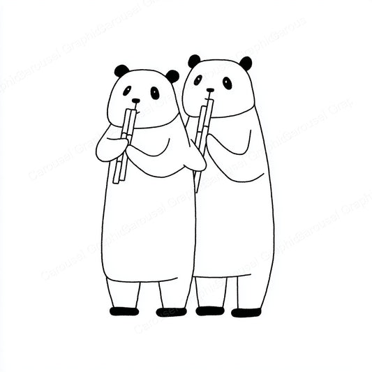 Panda Vector Graphic preview