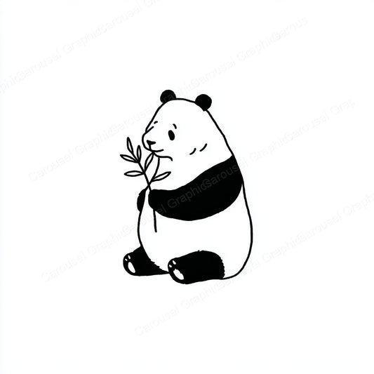 Panda Vector Graphic preview