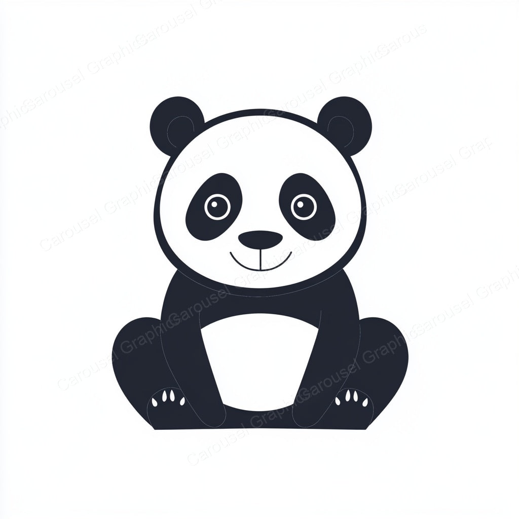 Panda Vector Graphic preview