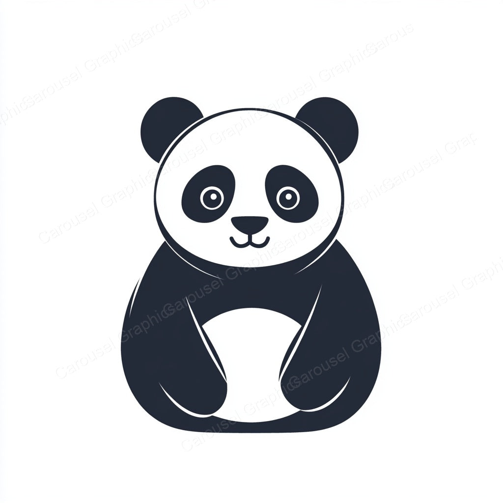 Panda Vector Graphic preview