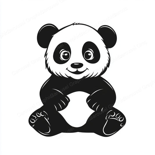 Panda Vector Graphic preview