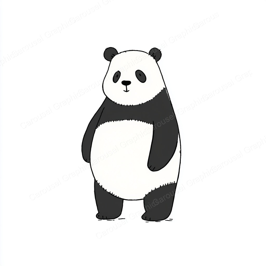 Panda Vector Graphic preview