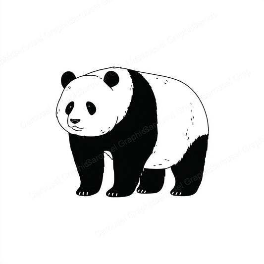 Panda Vector Graphic preview