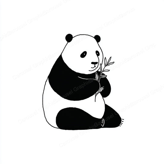 Panda Vector Graphic preview