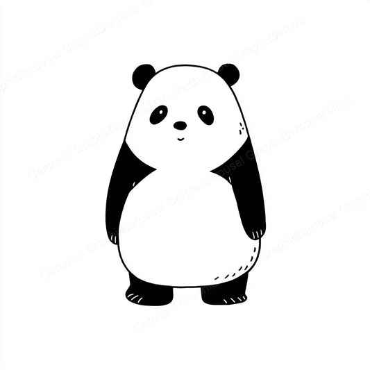 Panda Vector Graphic preview