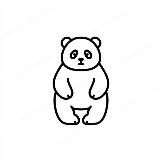 Panda Vector Graphic preview