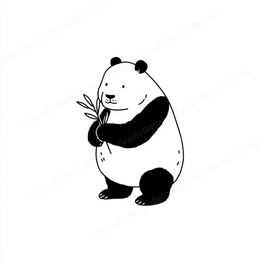 Panda Vector Graphic preview