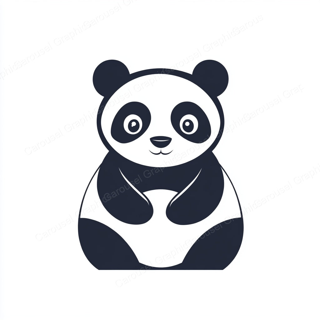 Panda Vector Graphic preview