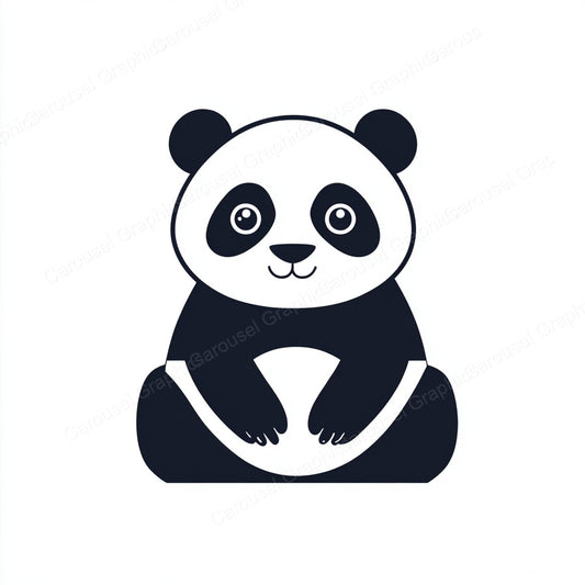 Panda Vector Graphic preview