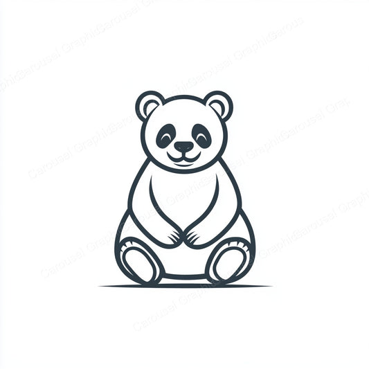 Panda Vector Graphic preview