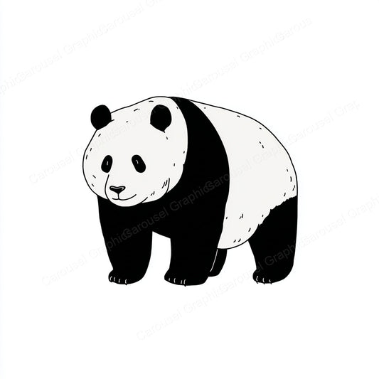 Panda Vector Graphic preview