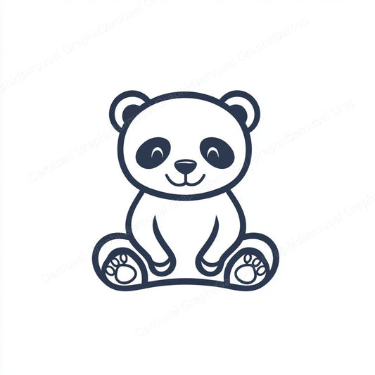 Panda Vector Graphic preview