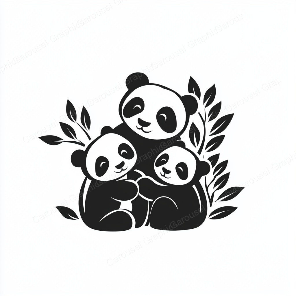 Panda Vector Graphic preview