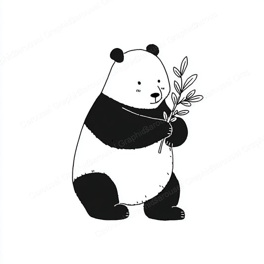 Panda Vector Graphic preview